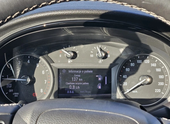 Opel Mokka cena 65900 przebieg: 84500, rok produkcji 2018 z Prusice małe 781